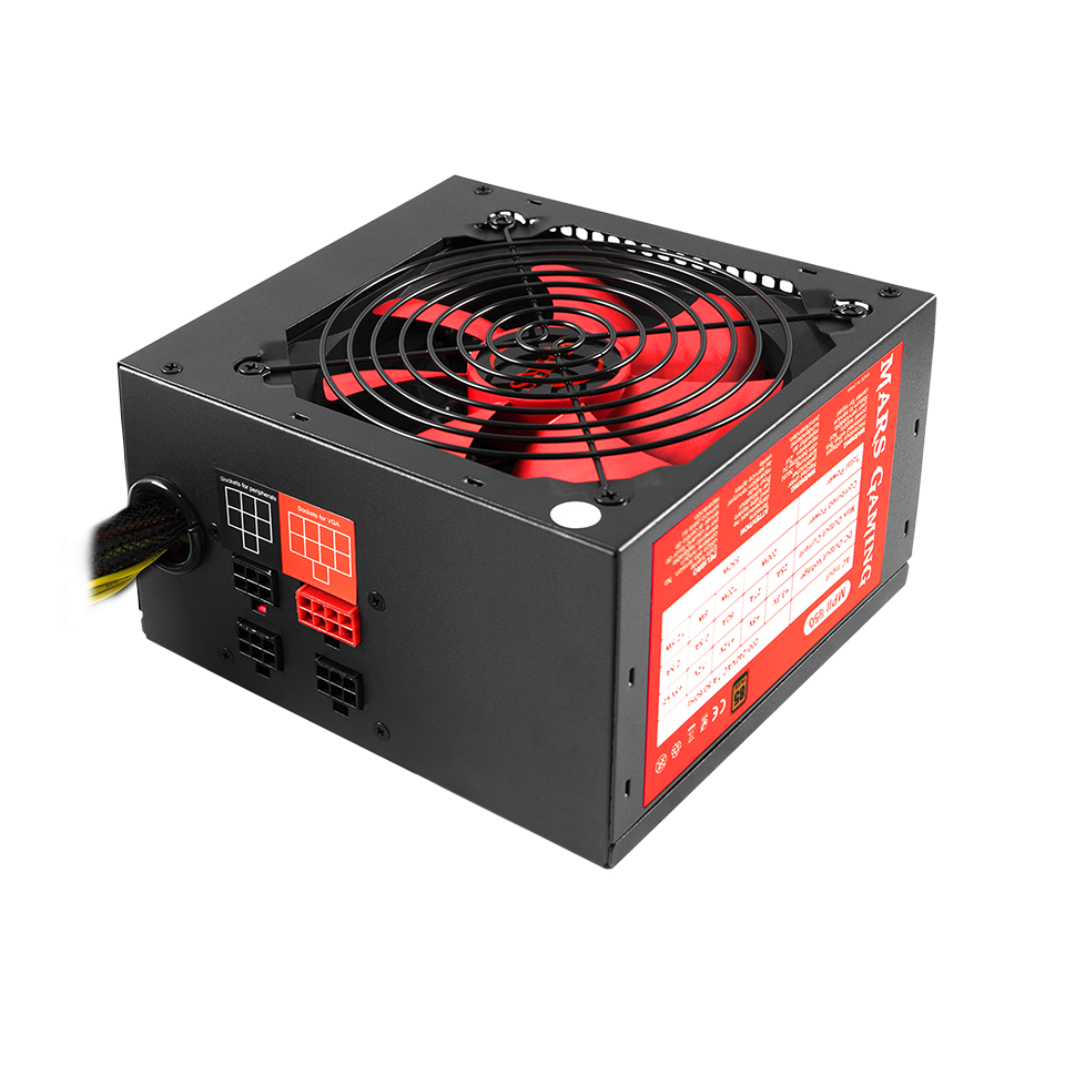 Mars Gaming POWER SUPPLY MPII850 850 Watt Mars Gaming POWER SUPPLY MPII850 850 Watt